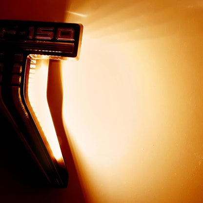 iJDMTOY Amber Yellow LED Background Illumination Lighting Kit Compatible with 2021-up Ford F150 Side Fender Emblem