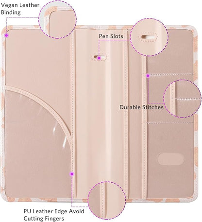 CoBak Car Registration and Insurance Holder - Vehicle Glove Box Car Organizer,Auto Truck Comparment Accessories Case with Magnetic Closure for Driver License,Cards