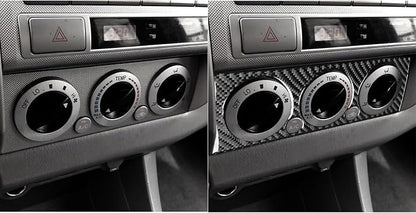 NVCNX Real Premium Carbon Fiber for Toyota 2nd Gen Tacoma Accessories 2005-2015 2006 2007 2008 2009 2010 2011 2012 2013 2014 Car Dash AC Climate Control Panel Cover Interior Trim Sticker Decal 1PC
