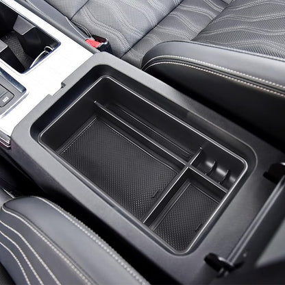 EDBETOS Altima Center Console Organizer Compatible with 2019-2023 2024 2025 2026 Nissan Altima Accessories S/SV/SR/SL/Platinum, ABS Plastic Armrest Box Insert Tray Armrest Storage Box, Black