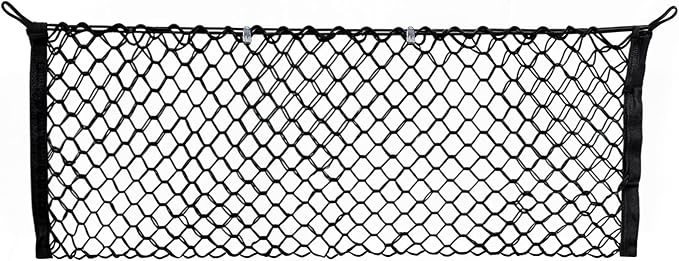 Envelope Style Automotive Elastic Trunk Mesh Cargo Net for Subaru Legacy 2020-2025 - Premium Trunk Organizer and Storage - Luggage Net for Sedan - Car Organizer for Subaru Legacy