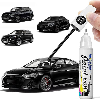 LY9B Brilliant Black Touch Up Paint Compatible with Audi, DIY Car Paint Scratch Repair, Quick & Easy Fix Automotive Scratch Repair for Q3/Q4/Q5/Q7/Q8/A3/A4/A5/A6/Q1/A1/A7/A8/S3/S4/S5/E-Tron