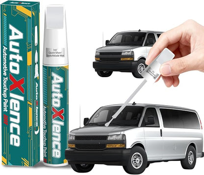 Ice/Quick Silver(GAN/9W5) Touch Up Paint Compatible with Chevrolet Car Paint Pen Scratch Repair Automotive Scratch Remover Fix Exact Color Match