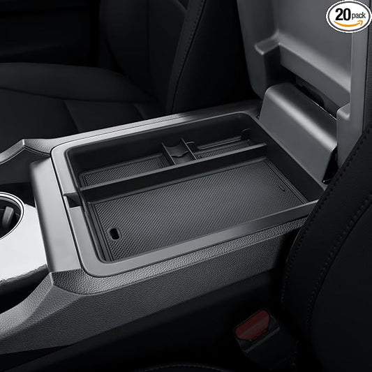 BIBIBO for 2026 Honda Passport Center Console Organizer 2026 Honda Passport RTL/TrailSport Elite/TrailSport Console Tray 2026 Passport Insert Glove Pallet Organizer 2026 Passport (Black-B)