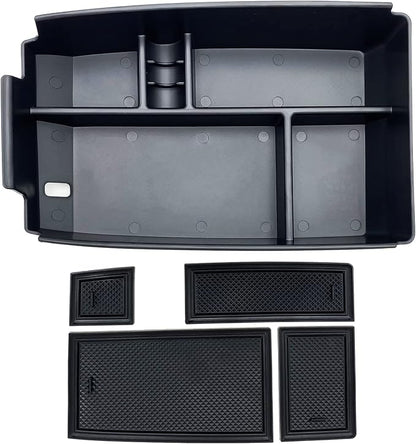 Compatible with Ford Escape 2020 2021 2022 2023 2024 2025 2026, Bronco Sport 2021-2023 2024 2025 2026 Accessories Center Console Tray Organizer, Armrest Secondary Storage Box