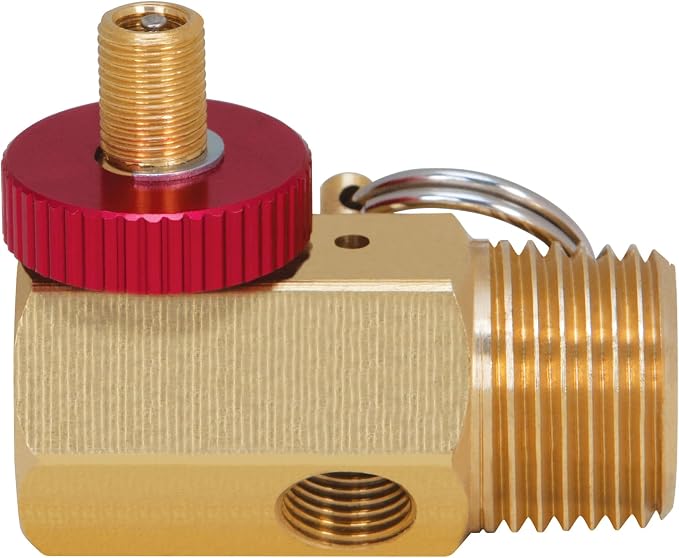 Performance Tool W10056 Air Tank Manifold With Fill Port , Ball Valve, & Relief Bypass , Gold