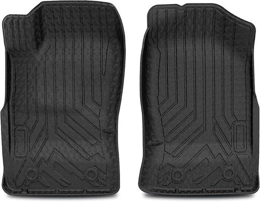 KUST Floor Mats for Toyota Tacoma 1995-2004 (Not for Double Cab), All Weather Floor Liners for Tacoma Accessories Car Mats TPE Rubber High Edge, Front 2PCS