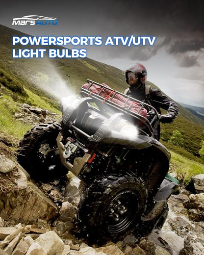 Marsauto M1S 9006 Bulbs 2025, 800% 30000LM Super Bright 9006/HB4 Fog Light, Real 1:1 Design, 6000K Cool White M1S HB4 Bulbs, 3 Min Quick Plug and Play, IP68, Pack of 2