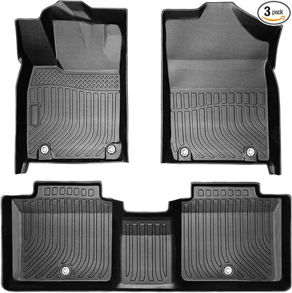 Floor Mats for 2013-2018 Lexus ES350,All-Weather TPE Rubber Floor Mats Fits 1st & 2nd & Row,Anti-Slip Floor Liners Full Set Automobile mats Accessories Black (2013-2018 ES350)