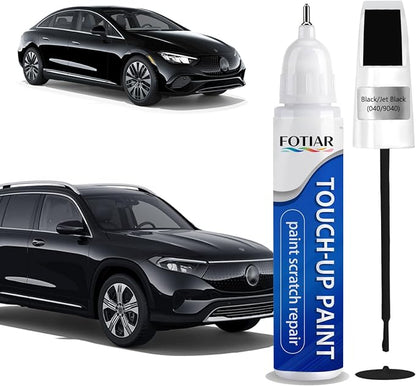 040 Black/Jet Black Touch up Paint for Mercedes-Benz OEM Original Car Paint Scratch Repair Pen Two-In-One Quick & Easy Fix Car Scratch Remover for Nicks & Chips Repair