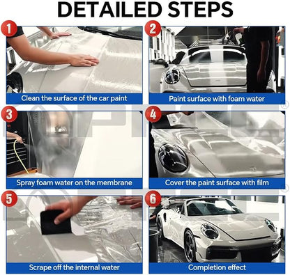for Toyota Corolla GR 2023-2024 TPU Clear 9Mil Pre-Cut Paint Protection Film Car Vinyl Wrap,PPF Transparent Protective Anti-Scratch Self Adhesive Waterproof Car Wrap Film,for Full Vehicle Kit