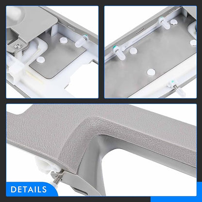 926-740 Door Panel Armrest Repair Fit for Chevy Silverado Suburban Tahoe Avalanche | Fit for GMC Sierra Yukon 2010-2014 | Fits Door Panel with Release Handle Above Armrest | Front Left Driver Side | Gray