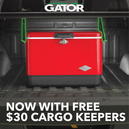 Gator Soft Roll Up Truck Bed Tonneau Cover - Easy-to-Install - No-Drill Installation - Durable Vinyl Roll Up Tonneau Cover - Low-Profile Design - 2019-2026 Chevy/GMC Silverado/Sierra 5'10" Bed
