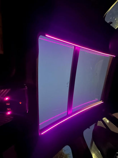 Sky Lounge Ambient LED Light Strip — Fits All G-Series with Sunroof — 11-Color Sync, Plug & Play