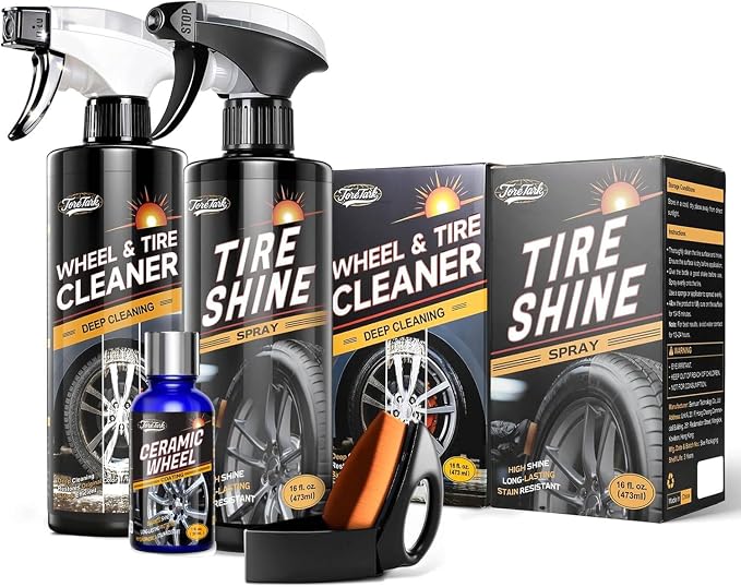 toretark Wheel & Tire Cleaning & Care Kit