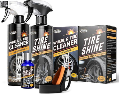 toretark Wheel & Tire Cleaning & Care Kit