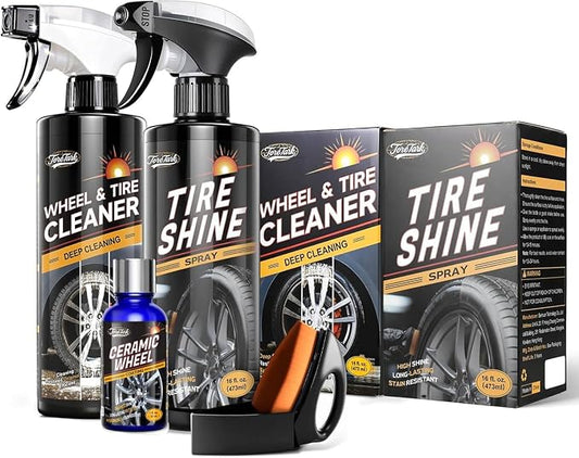 toretark Wheel & Tire Cleaning & Care Kit