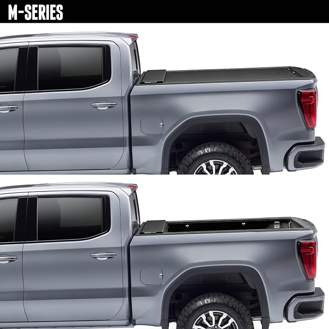 RealTruck Roll-N-Lock M-Series Retractable Truck Bed Tonneau Cover | LG151M | Fits 2017 - 2025 Ford F-250/350 Super Duty 6' 10" Bed (81.9")