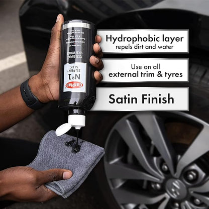 CarPlan No.1 Super Slik, Wet Look Car Tyre Shine, 21 Fl Oz