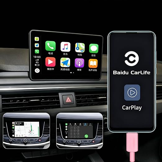10FT Long Cute Pink iPhone 17/16 Car Carplay Cable for iPhone 17E/16E, 15/16/17 Pro Max 15 16 Plus Cable, USB A to USB C for iPad 10th Gen iPad Pro, Air 5th 4th Mini 6th Replacement Cord