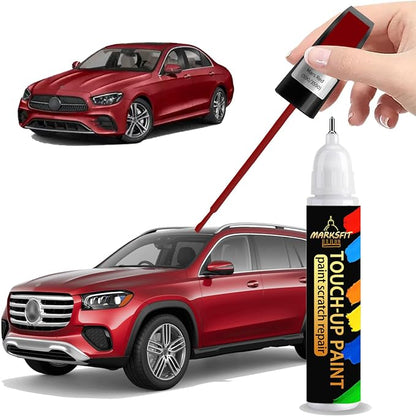 Mars Red (590/3590) Touch Up Paint For Mercedes Benz Exact Match-Chips and Nicks 2 in 1 Car Paint Pen Scratch Rapair for Mercedes Benz A/C/E/G/M/GL/GLA/GLB/GLC/CLS/SL/SLC