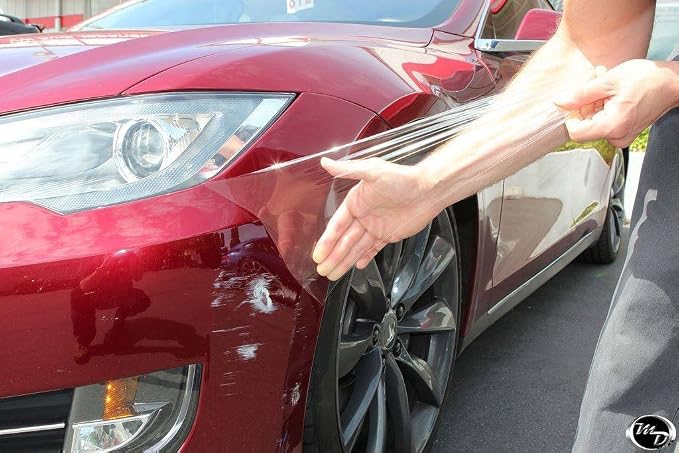 VviViD 3M Clear Paint Protection Vinyl Film 12 Inch Wide Choose Your Size (12 Inch x 12 Inch)