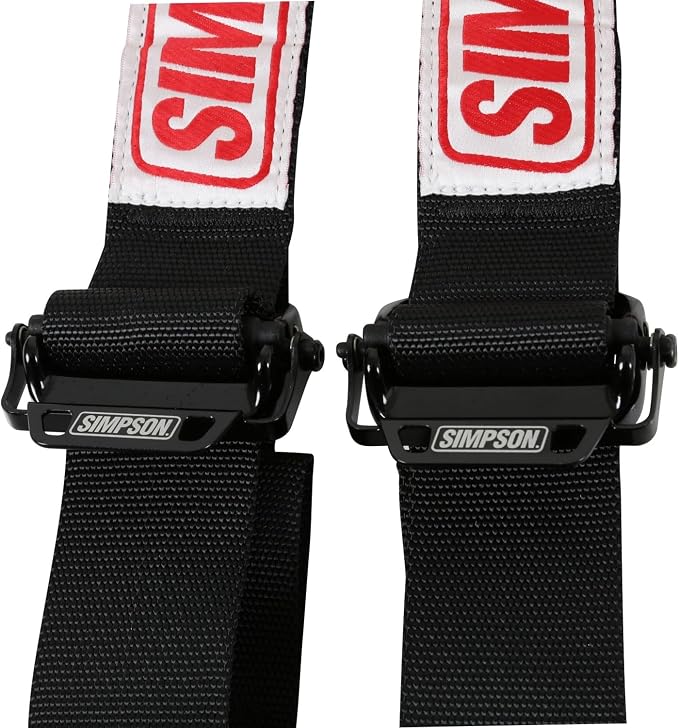 SIMPSON Racing SB51204-2IN Ratchet Harness - SFI 16.1 - Right Fixed/Left Rachet
