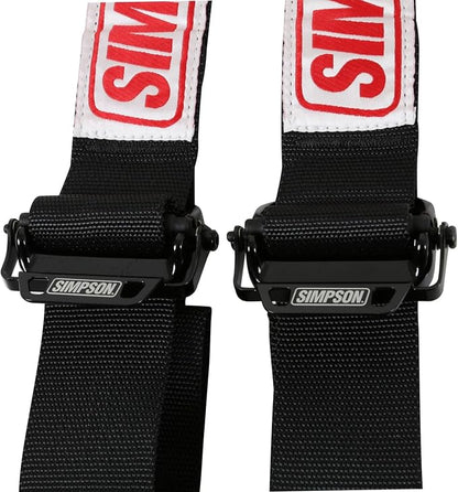 SIMPSON Racing SB51204-2IN Ratchet Harness - SFI 16.1 - Right Fixed/Left Rachet