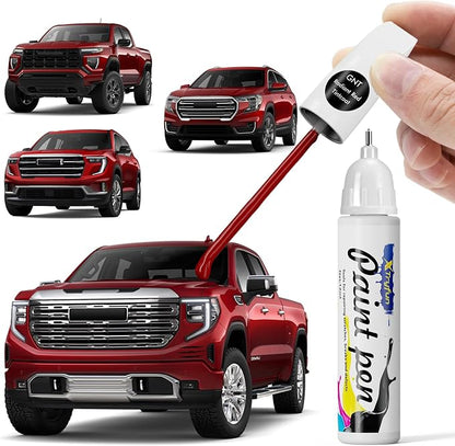 Volcanic Red GNT/WA170H Touch Up Paint Compatible with GMC, DIY Car Paint Scratch Repair, Automotive Paints, Quick & Easy Fix Scratch Repair for Sierra/Terrain/Yukon/Acadia/Canyon