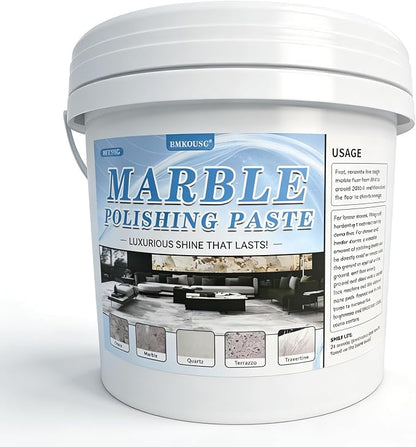 Granite Polishing Paste, Marble Cleaner Countertop, Quartz Polish, Granite Polishing Kit | Marble Cleaner and Polish - Enhances Shine & Maintenance, Safe for Stone Surfaces, 5 Kg