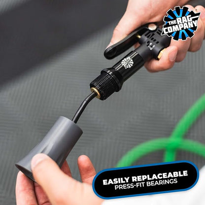 The Rag Company - Ultra Air Blaster Mini - Lift and Blast Dirt and Debris Away for Interior Detailing; Durable and Ergonomic Metal Design; Trigger Operated