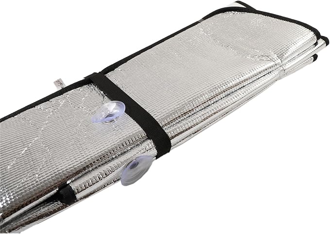 Windshield Sun Shade Compatible with Mercedes-Benz GLC 2022-2025 Foldable Front Windshield Sunshade Protector, Block UV Rays Keep Your Car Cooler