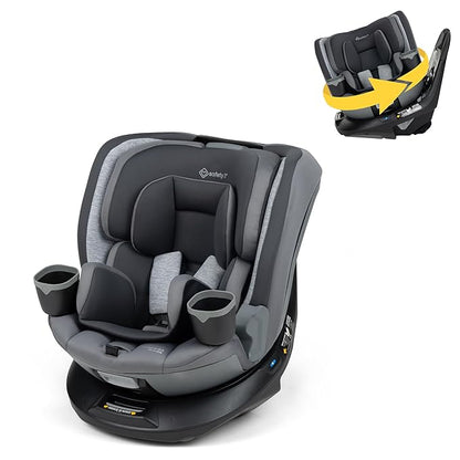 Safety 1st Turn and Go 360 DLX 360 Car Seat, Rotating All-in-One Convertible Car Seat, Stonington