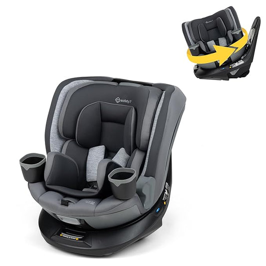 Safety 1st Turn and Go 360 DLX 360 Car Seat, Rotating All-in-One Convertible Car Seat, Stonington