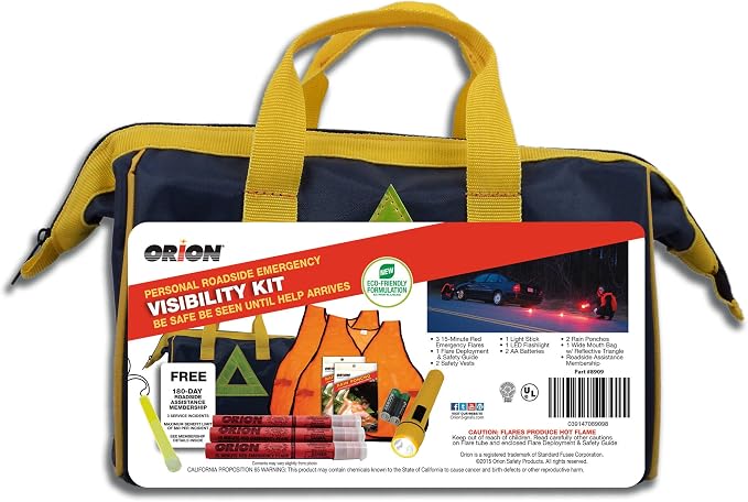 Orion 14 pc. Roadside Emergency Kit