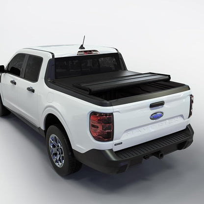Toptiny Soft Folding Truck Bed Tonneau Cover|STF037|Fits 2022-2026 Ford Maverick 4' 6" Bed (54.4")