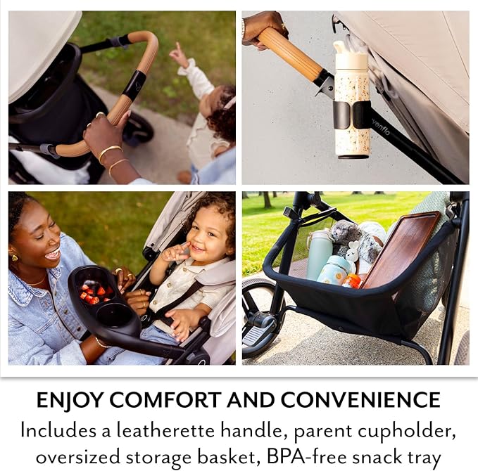 Evenflo Pivot NXT Travel System with LiteMax NXT Infant Car Seat (Lilas Pink)