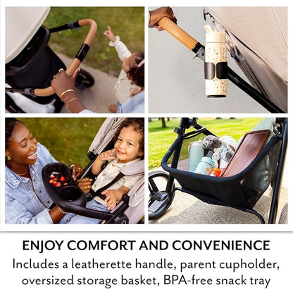 Evenflo Pivot NXT Travel System with LiteMax NXT Infant Car Seat (Lilas Pink)
