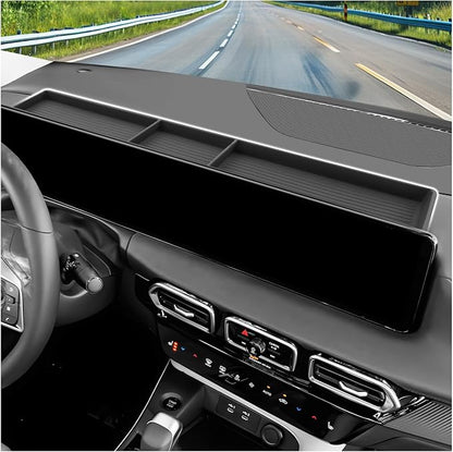 SXCY 2PCS for 2026 Nissan Sentra Center Console Organizer Tray+Dashboard Tray for 2026 Nissan Sentra Accessories Center Console Tray 2026 Sentra Armrest Console Organizer Tray
