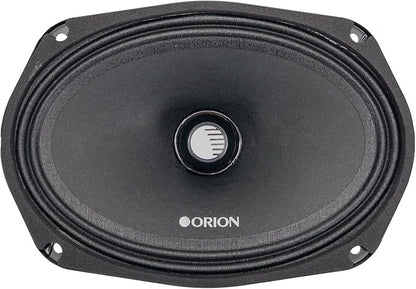 ORION Cobalt CM6952 High Efficiency 6x9 Mid-Range Bullet Loudspeakers, 1200W Max Power, 300W RMS, 2 Ohm, 1.5" Voice Coil - Pro Car Audio Stereo, Midrange Speakers (Pair)