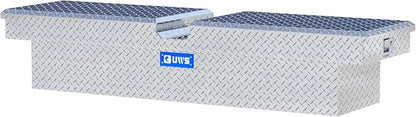 UWS EC10071 72-Inch Heavy-Wall Aluminum Gull Wing Truck Tool Box, RigidCore Lids