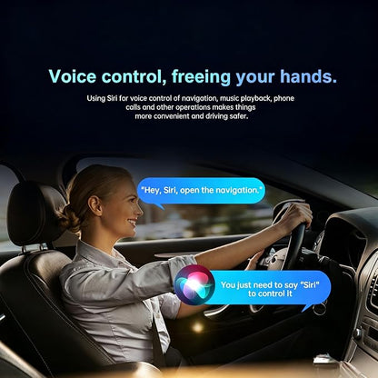 CarPlay Adapter for Apple CarPlay & Android Auto & AirPlay, 2026 Upgrade Plug & Play USB Adapter with Type-C Extension Car Play Adapter for Cars with Factory Wired Apple CarPlay, Dual-Band