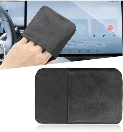 Ohleats Car Screen Cleaner, Microfiber Auto Screen Cleaning Pad, Foldable Touch Screen Cleaner Cloth for Vehicle Dashboard LCD Display, Car Cleaning Kits