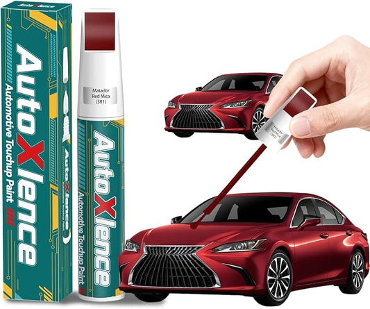 3R1 Matador Red Mica Touch Up Paint Compatible with Toyota Car Paint Pen Scratch Repair Automotive Scratch Remover Fix Exact Color Match