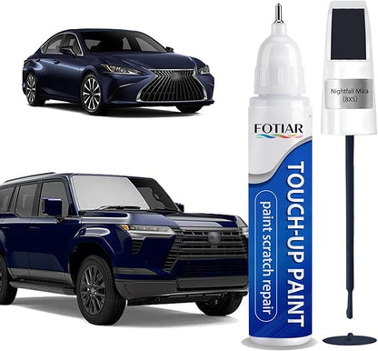 Nightfall Mica 8X5 Touch up Paint for Lexus-Exact Match Scratch Repair Kit 2-In-1 Premium Car Paint Pen for Chips & Nicks