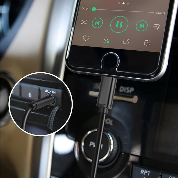 Suzuki Stereo AUX Adapter, Digital Car Input with SD Card, MP3, 3.5mm AUX in, Music Player for Suzuki 1998-2001