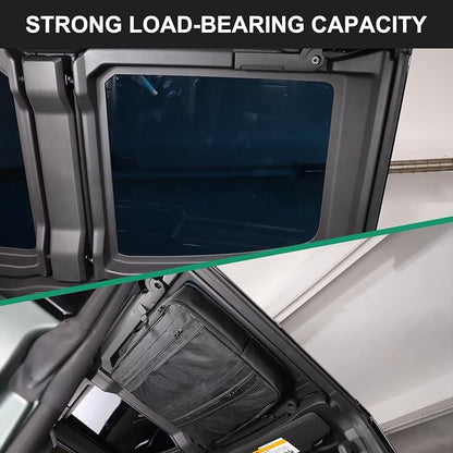 Car Sunroof Organizer Bag Compatible with 2024 2025 Hummer EV Hardtop Roof Panel Storage Bag Waterproof Foldable Multi-Function Car Rooftop Carrier Sunroof Storage Bags (Front Right Side)