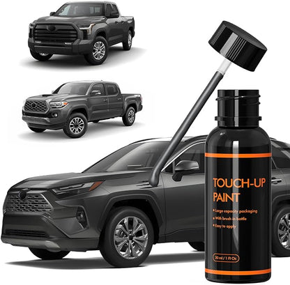 1G3 Magnetic Gray Metallic Touch Up Paint for Car, DIY Car Paint Scratch Repair Kit, Automotive Paints, Quick Easy Fix Scratch Repair Compatible with Toyota Corolla/RAV4/Tacoma/Tundra/4Runner