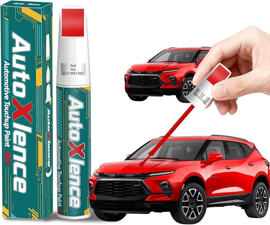 Red Hot(G7C/WA130X) Touch Up Paint Compatible with Chevrolet Car Paint Pen Scratch Repair Automotive Scratch Remover Fix Exact Color Match