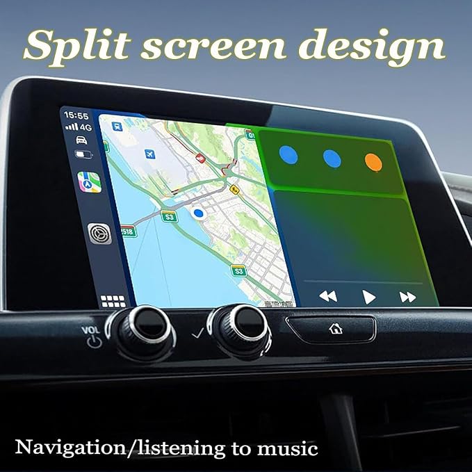 Wireless CarPlay Adapter for Alfa Romeo Stelvio (949) /2017, 2018, 2019, 2020, 2021, 2022, 2023, 2024, 2025, 2026 | Dongle Convert Wired to Wireless CarPlay Plug and Play Auto